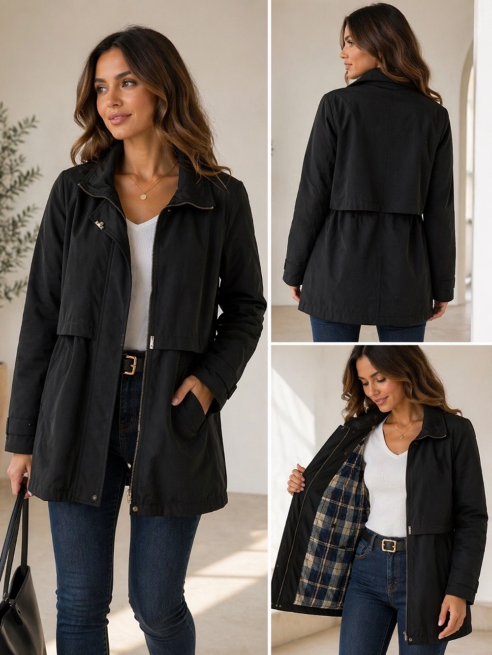 🖤✨ Chic Liz Claiborne Utility Jacket | Timeless + Flattering ✨🖤